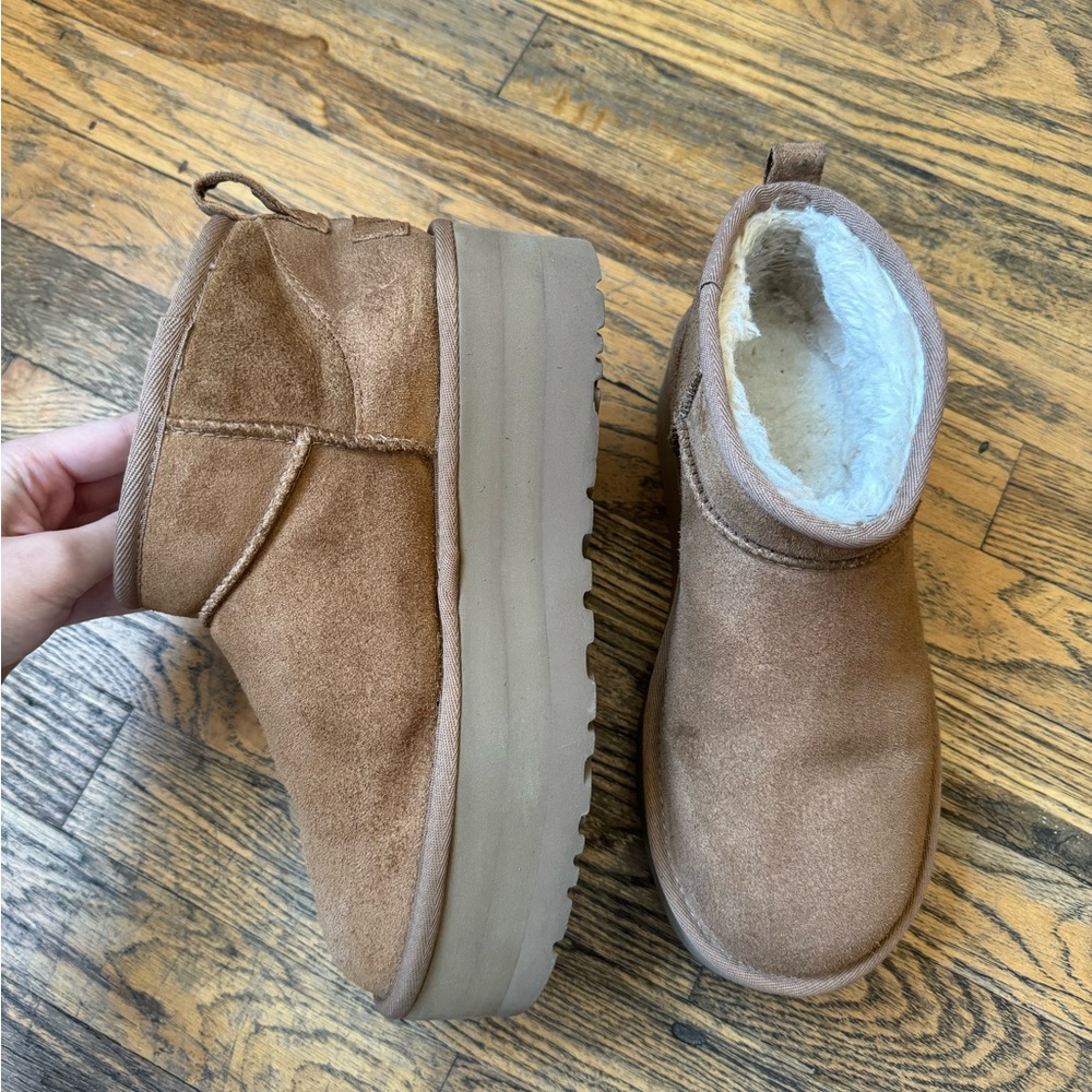 UGG classic ultra mini platform